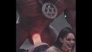 Satanic Porn Hypno by Satan's Slut (AI Generated)
